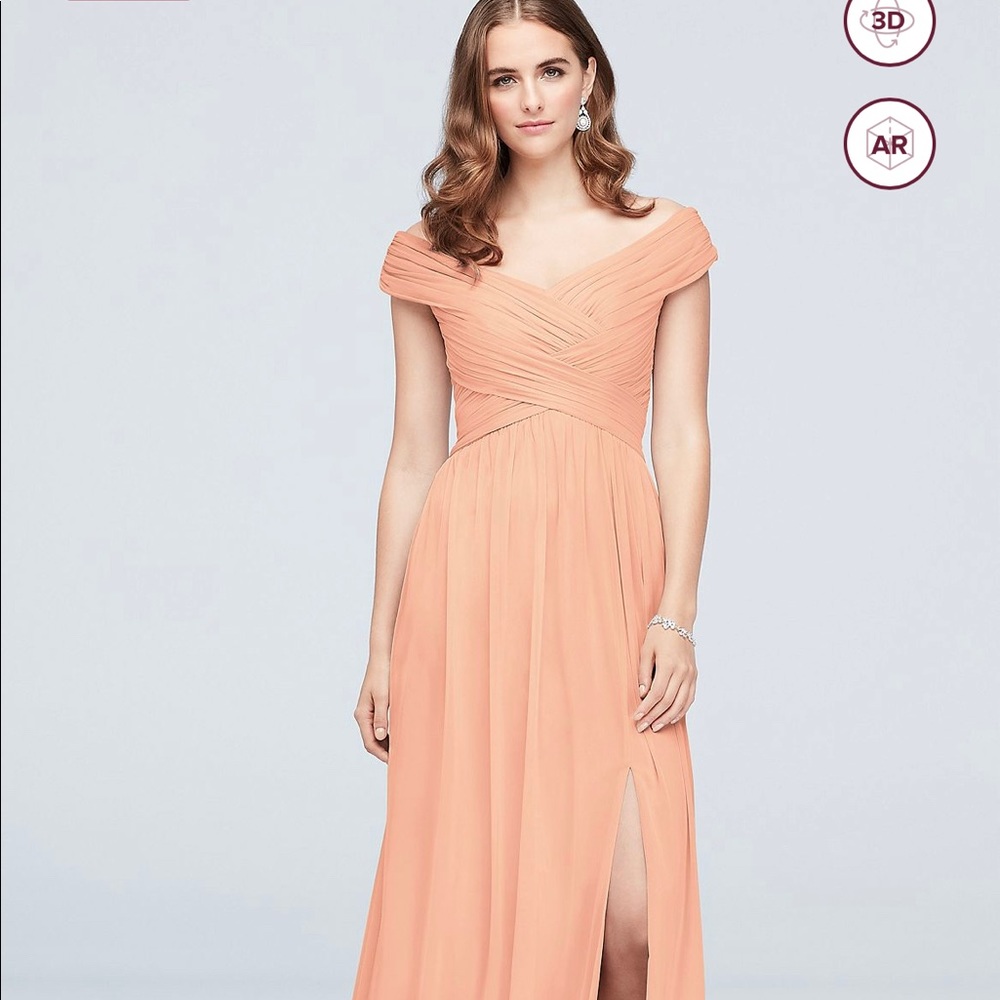 Bridesmaid dress for sale, size 10 in emerald.